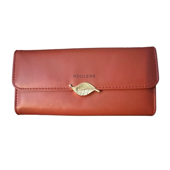 Roulens Handbags - Women's Vegan Leather Clutch Wallet